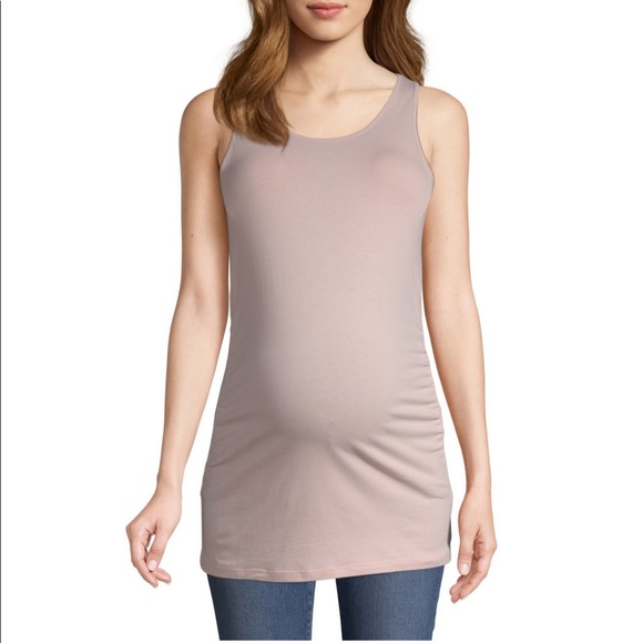 Belle & Sky Womens Tank Top Maternity - Picture 2 of 3